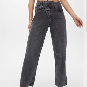 AGOLDE Criss Cross Jeans